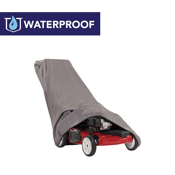 Modern Leisure Garrison Lawn Mower Cover, Waterproof, 75 in. L x 25.5 in. W x 23 in. H, Granite 3044 - main